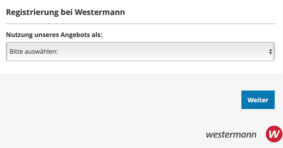 Screenshot Website Westermann